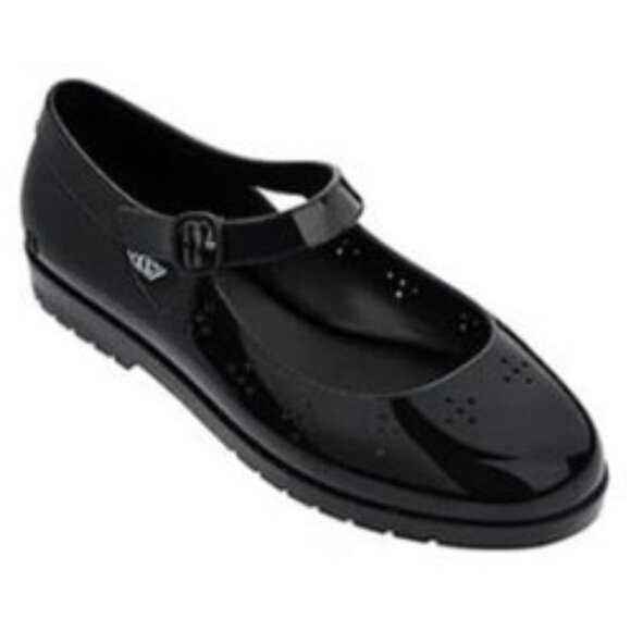 Melissa Pochete Mary Jane Jelly Scented Sandal Loafers Black Size 7 - Picture 3 of 16